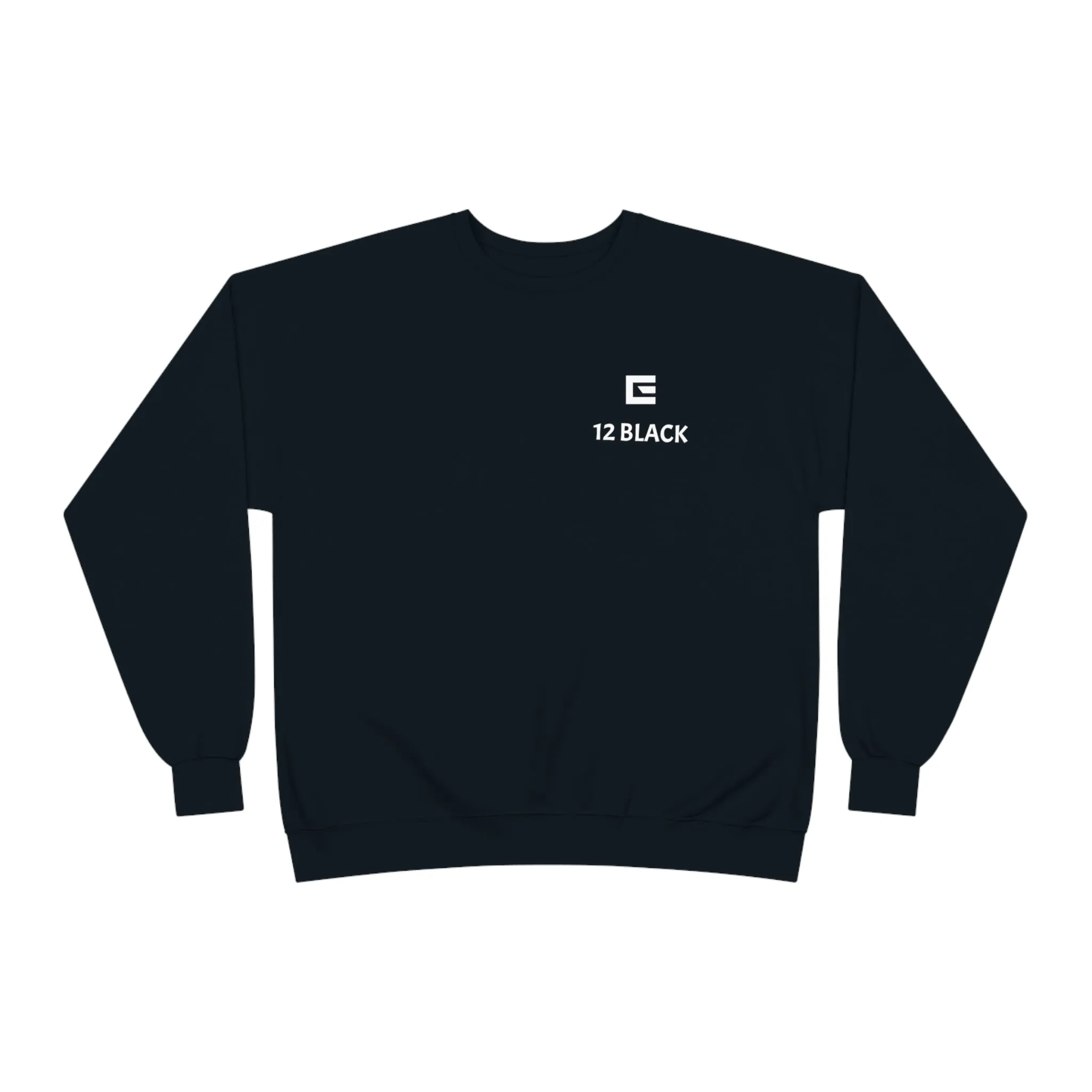 12 BLACK - Crewneck Sweatshirt