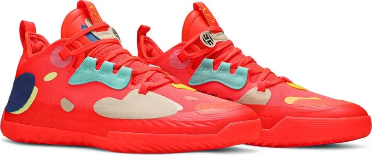 Adidas Harden Vol. 5 Futurenatural 'Solar Red', orange