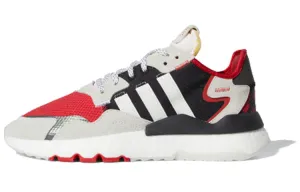 Adidas Nite Jogger Scarlet sneakers, white/black/red