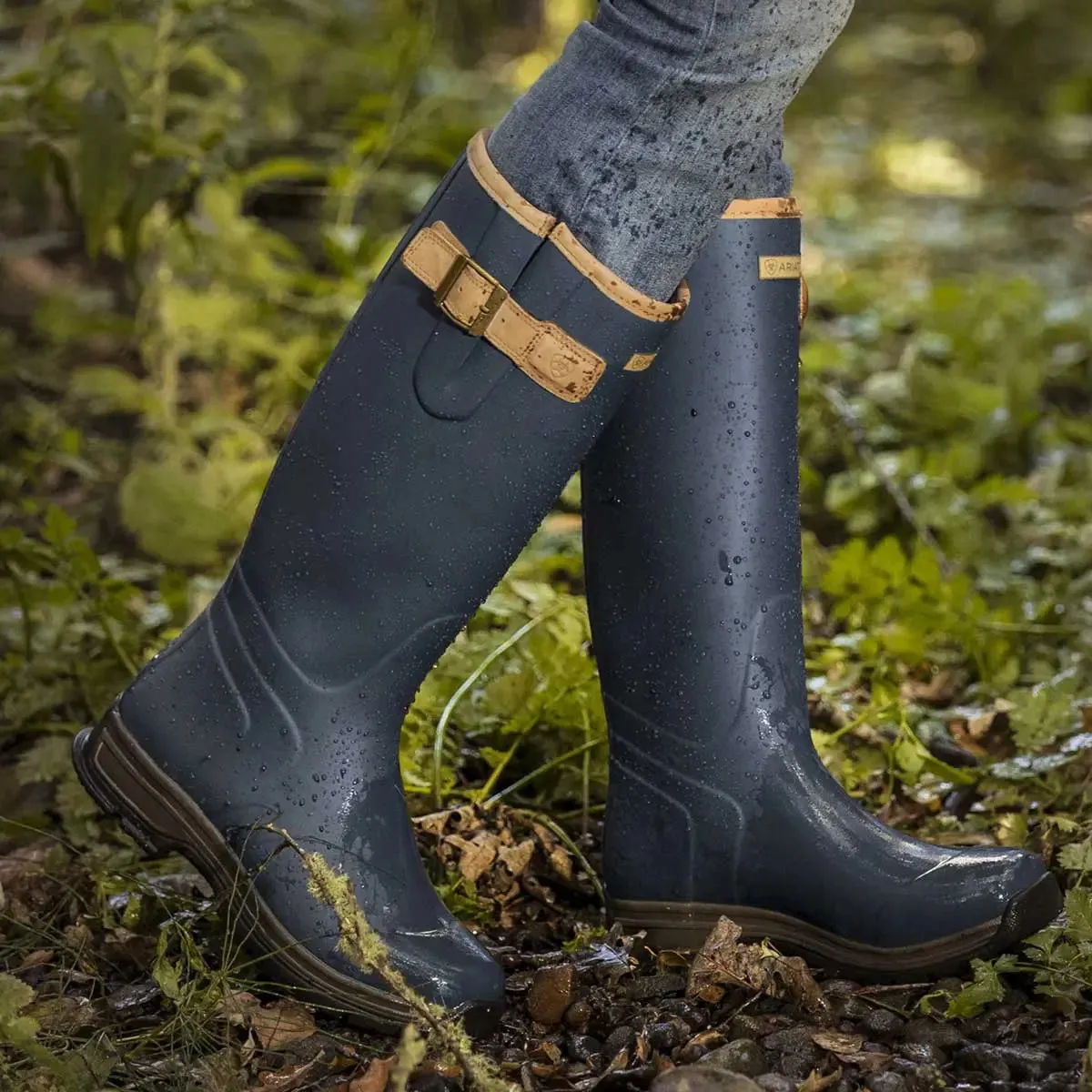 ARIAT Wellies - Womens Burford Boots - Navy