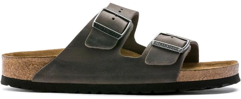 Arizona Sandals with Soft Insole - Men's Birkenstock, Gray