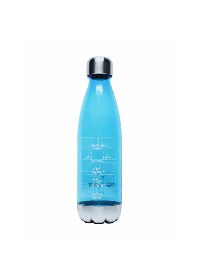 Ballet Positions Water Bottle (Aqua)