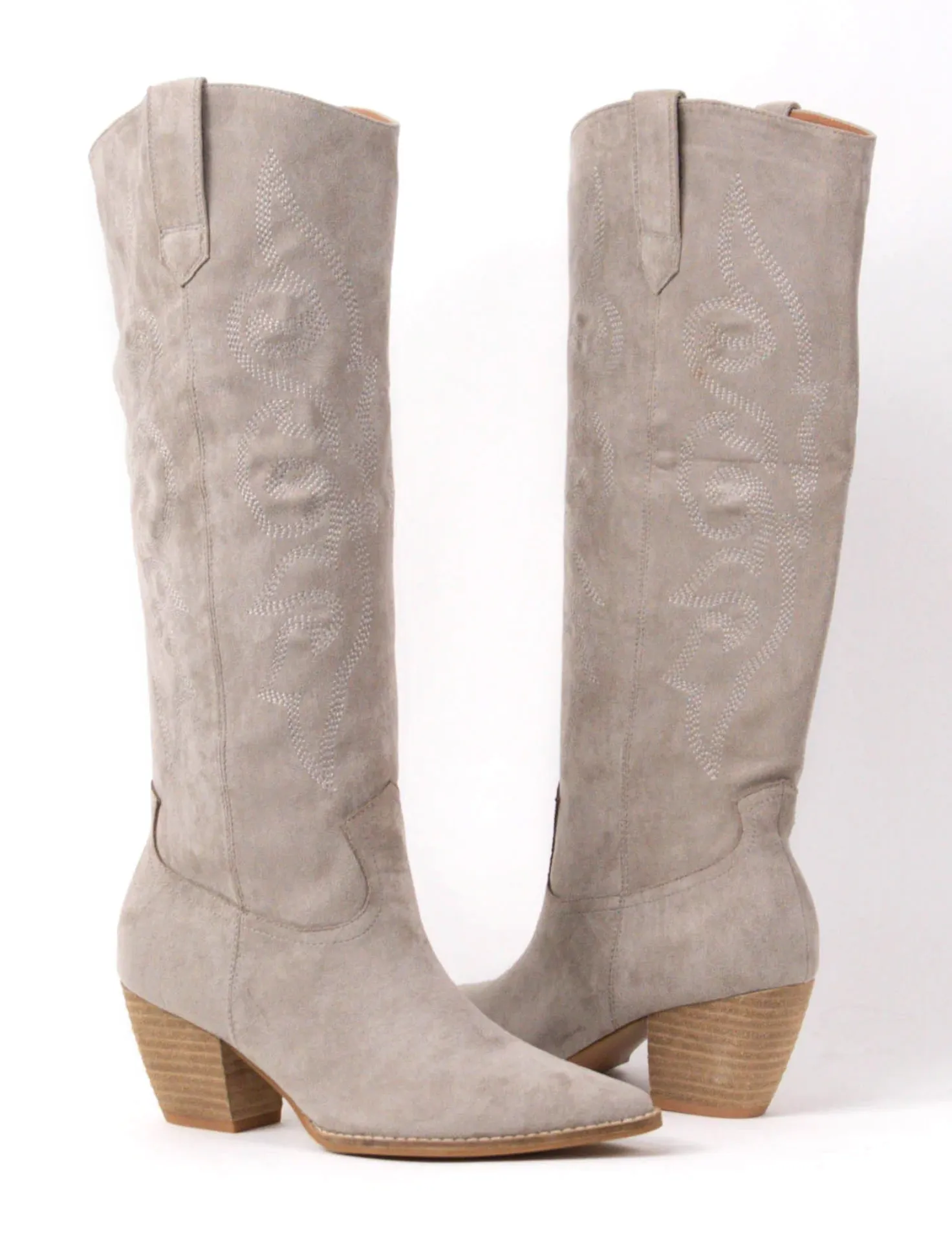 Beatrice Boots In Grey