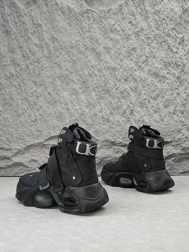 Black Warrior High-top Functional Boots