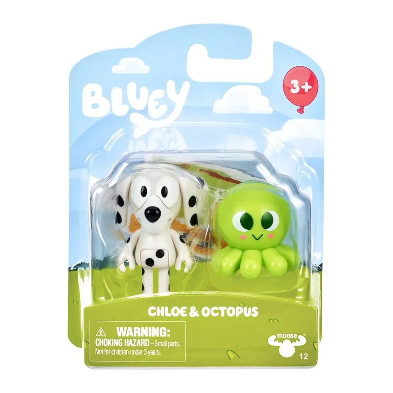 Bluey & Friends Story Starters Figures Chloe & Octopus