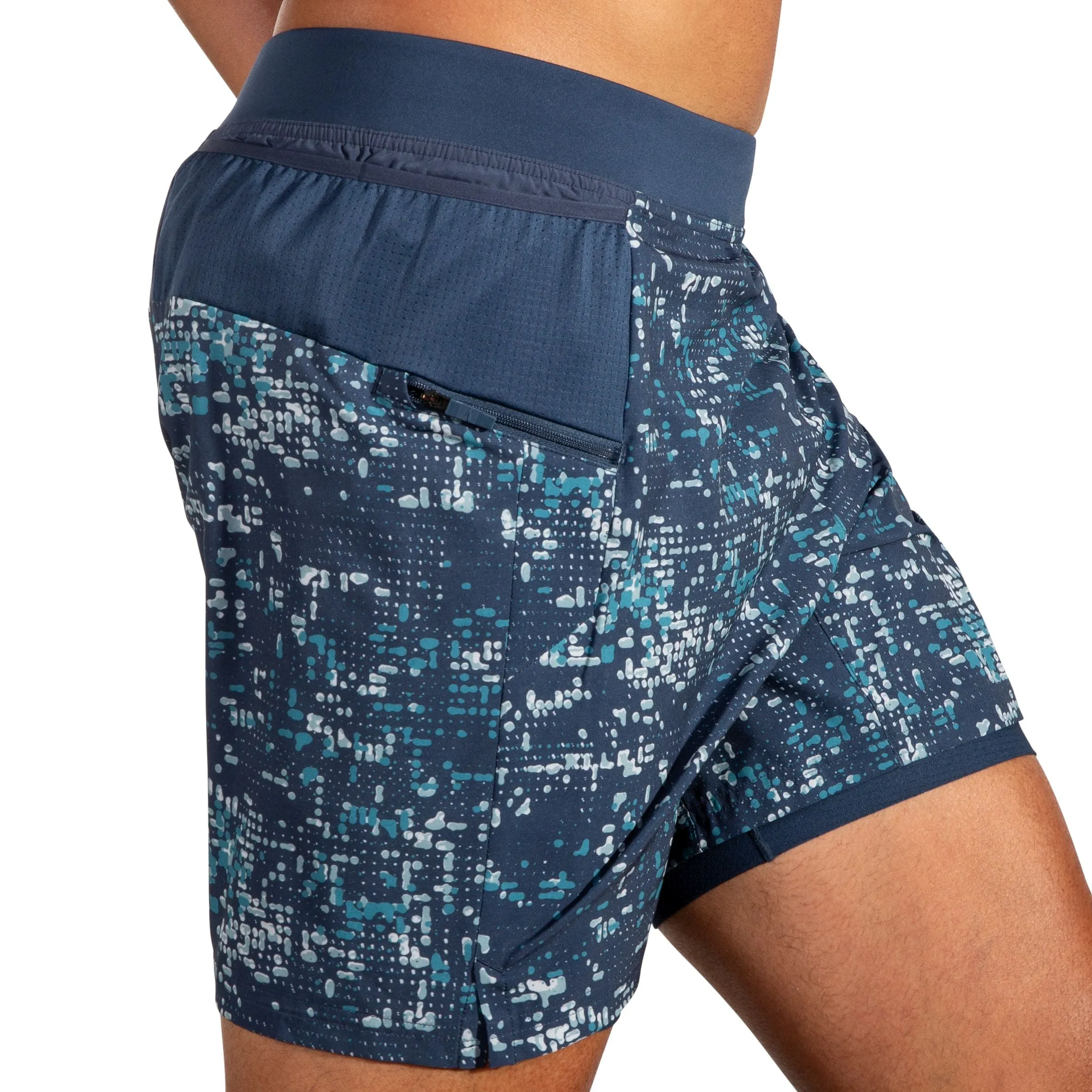 Brooks | Sherpa 7" 2-in-1 Short | Men's | Endurance Tonal