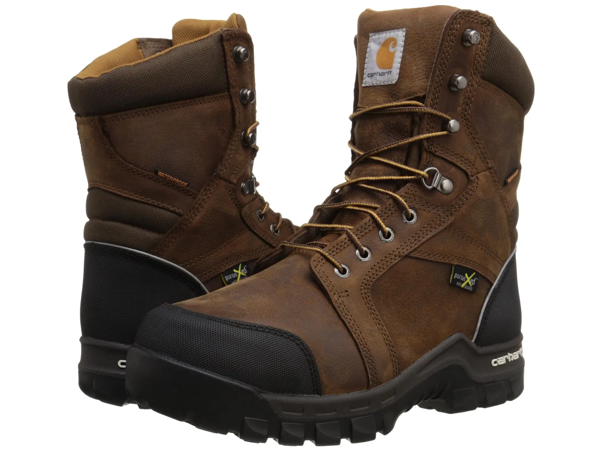 Carhartt 8" Waterproof Composite Toe Internal Metatarsal Guard Work Boot