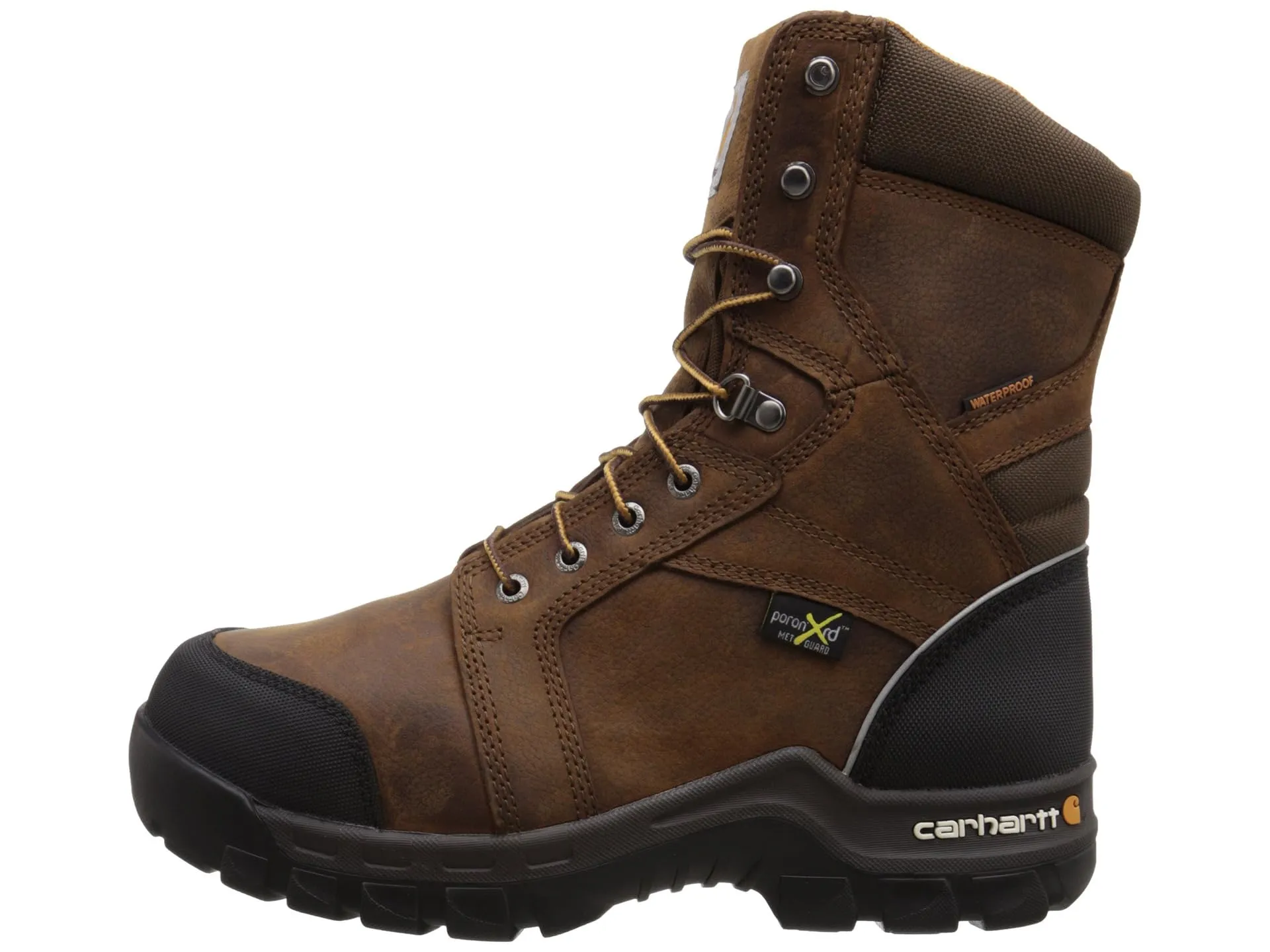 Carhartt 8" Waterproof Composite Toe Internal Metatarsal Guard Work Boot