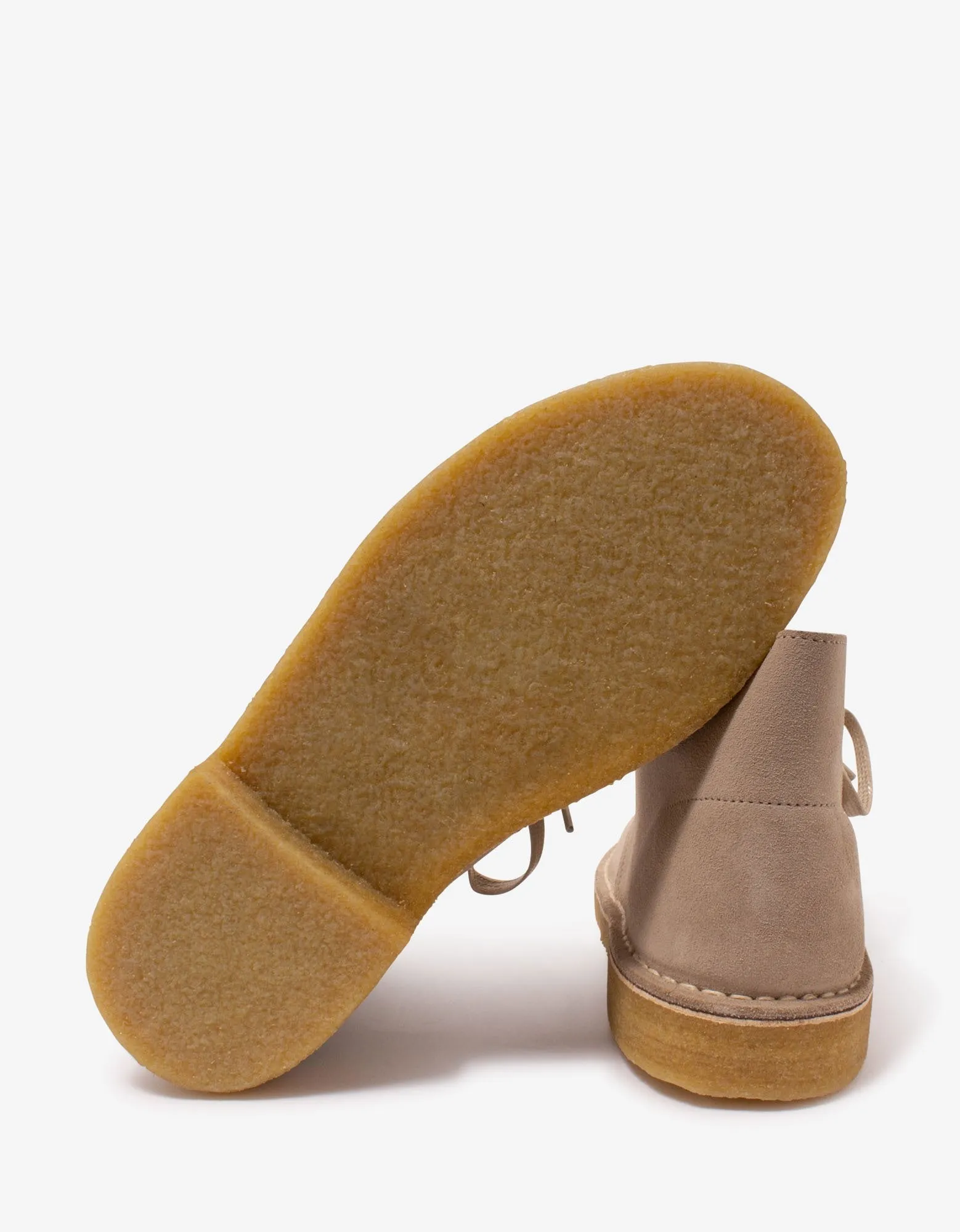 Clarks Sand Suede Desert Boots