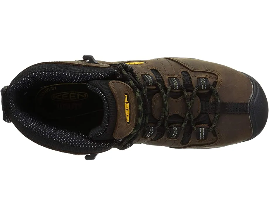 Detroit XT Mid Steel Toe Waterproof KEEN Utility Boots, Brown