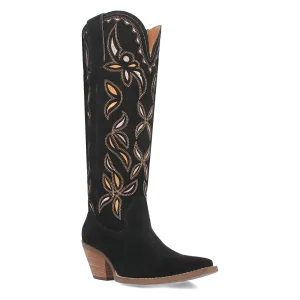 Dingo Bandelera  - Women's Suede Leather Cowgirl Boots