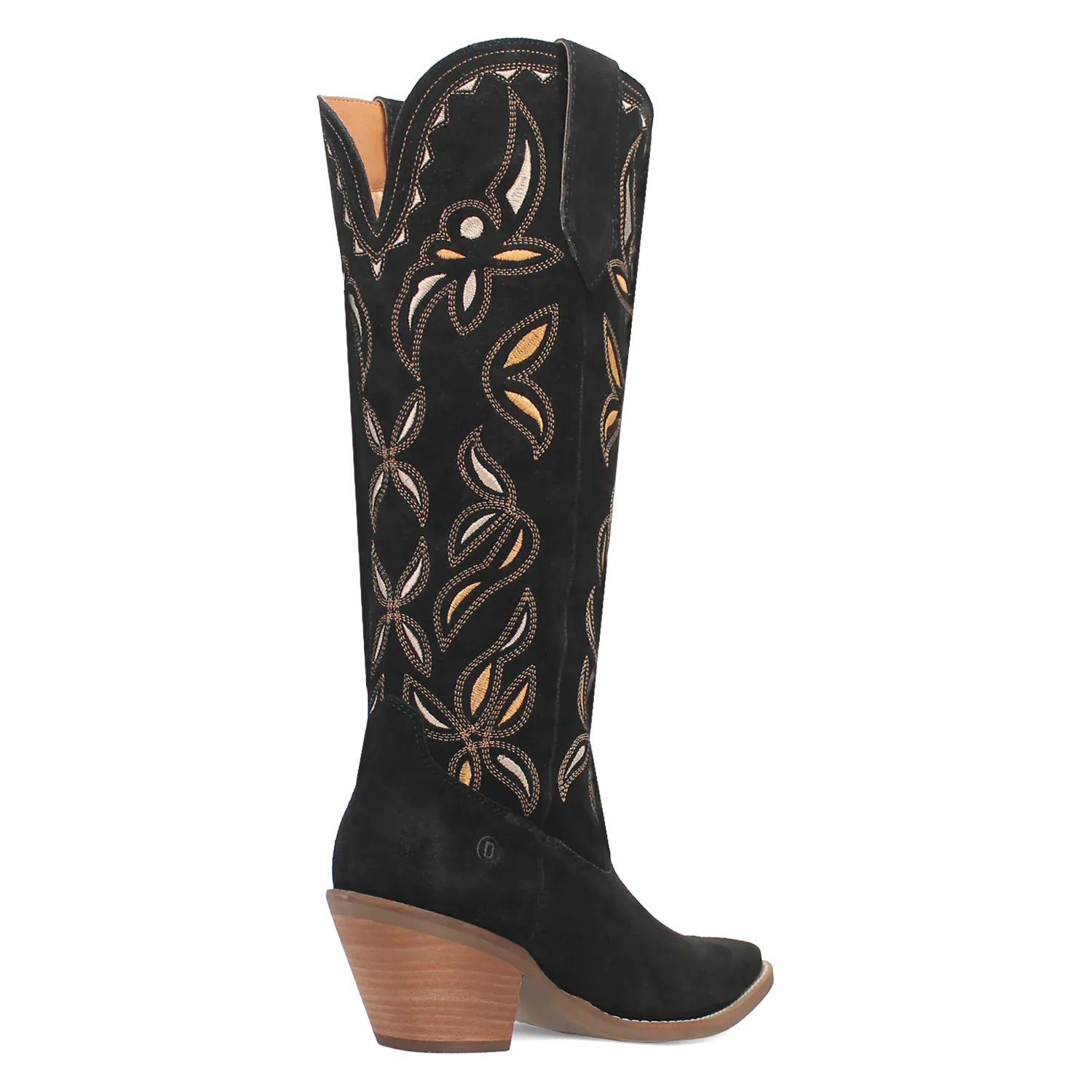 Dingo Bandelera  - Women's Suede Leather Cowgirl Boots