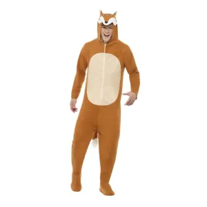 Fox All in One Costume - Adult