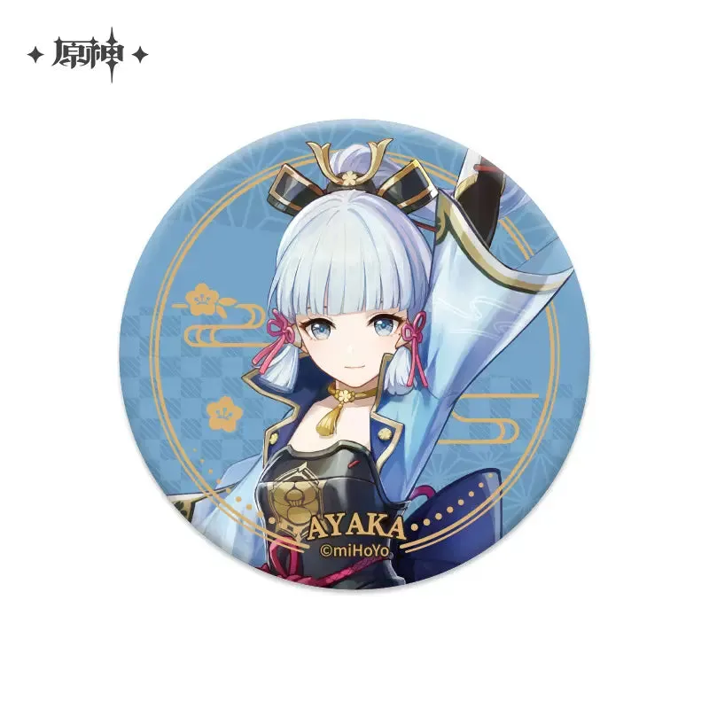 Genshin Impact Inazuma Themed Series Character Badge