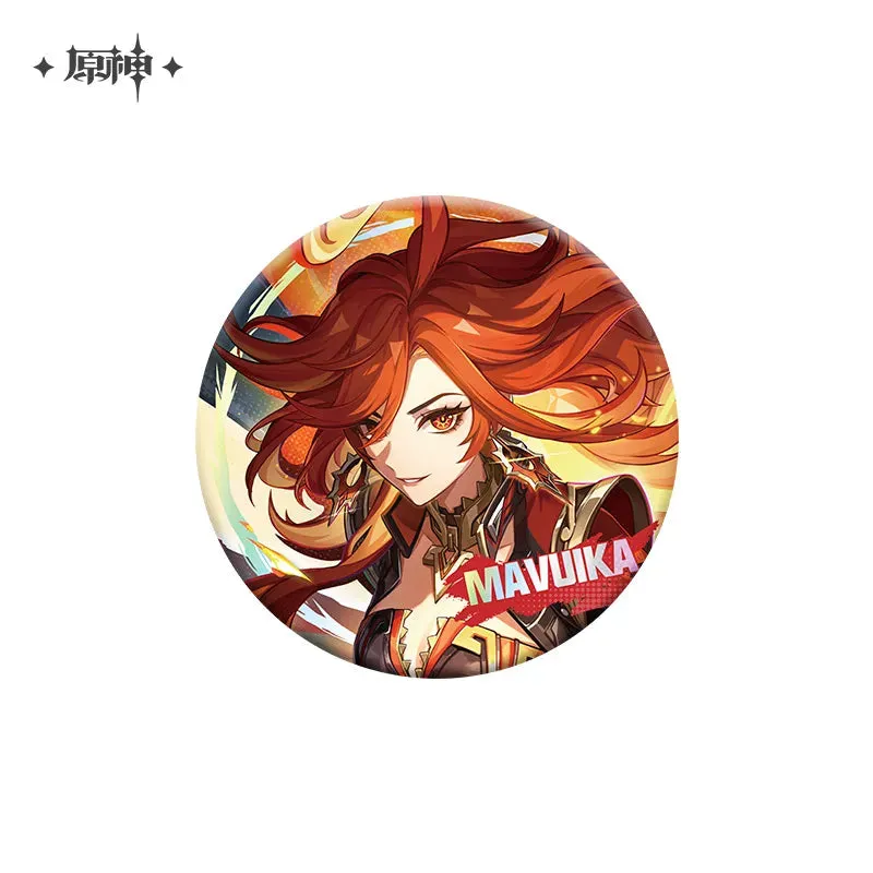 Genshin Impact Themed Series Character Badge