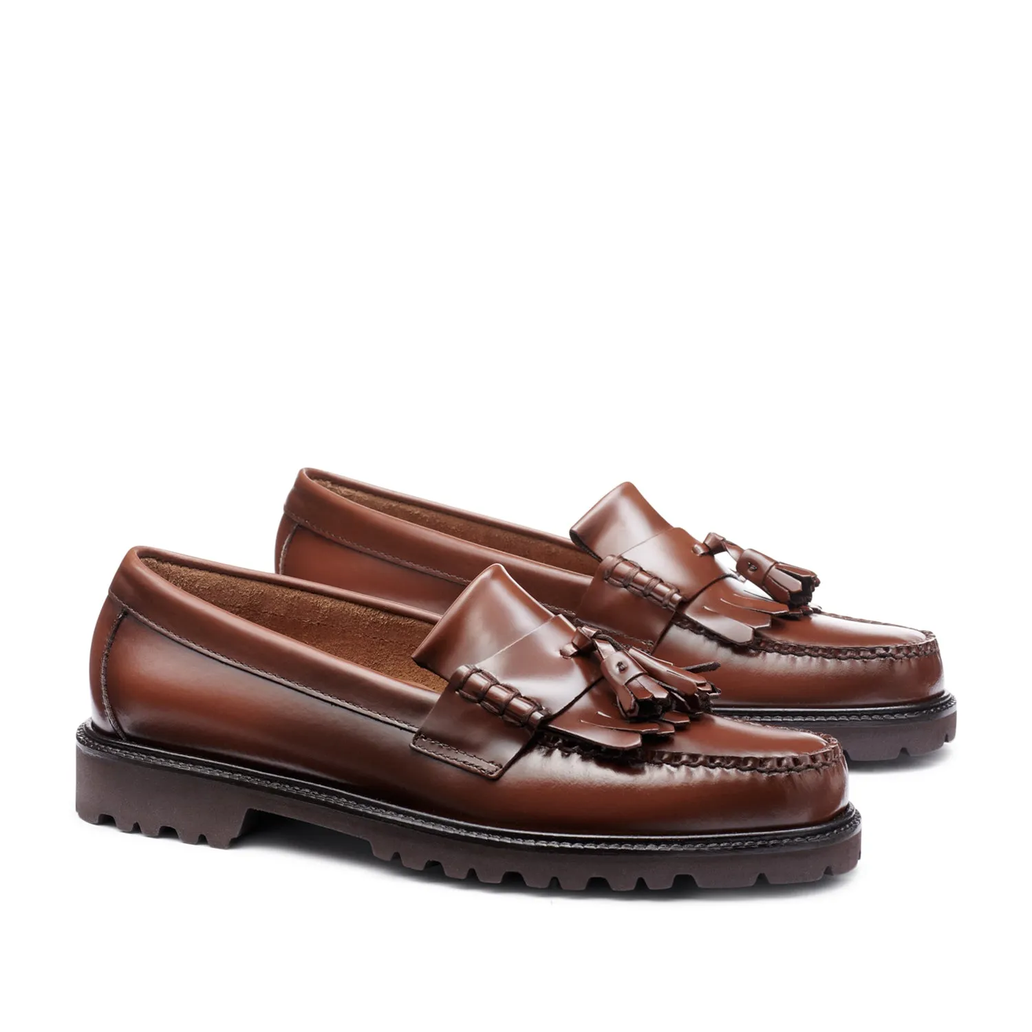 G.H. Bass Men's Layton Kilte Lug Weejun in Whiskey