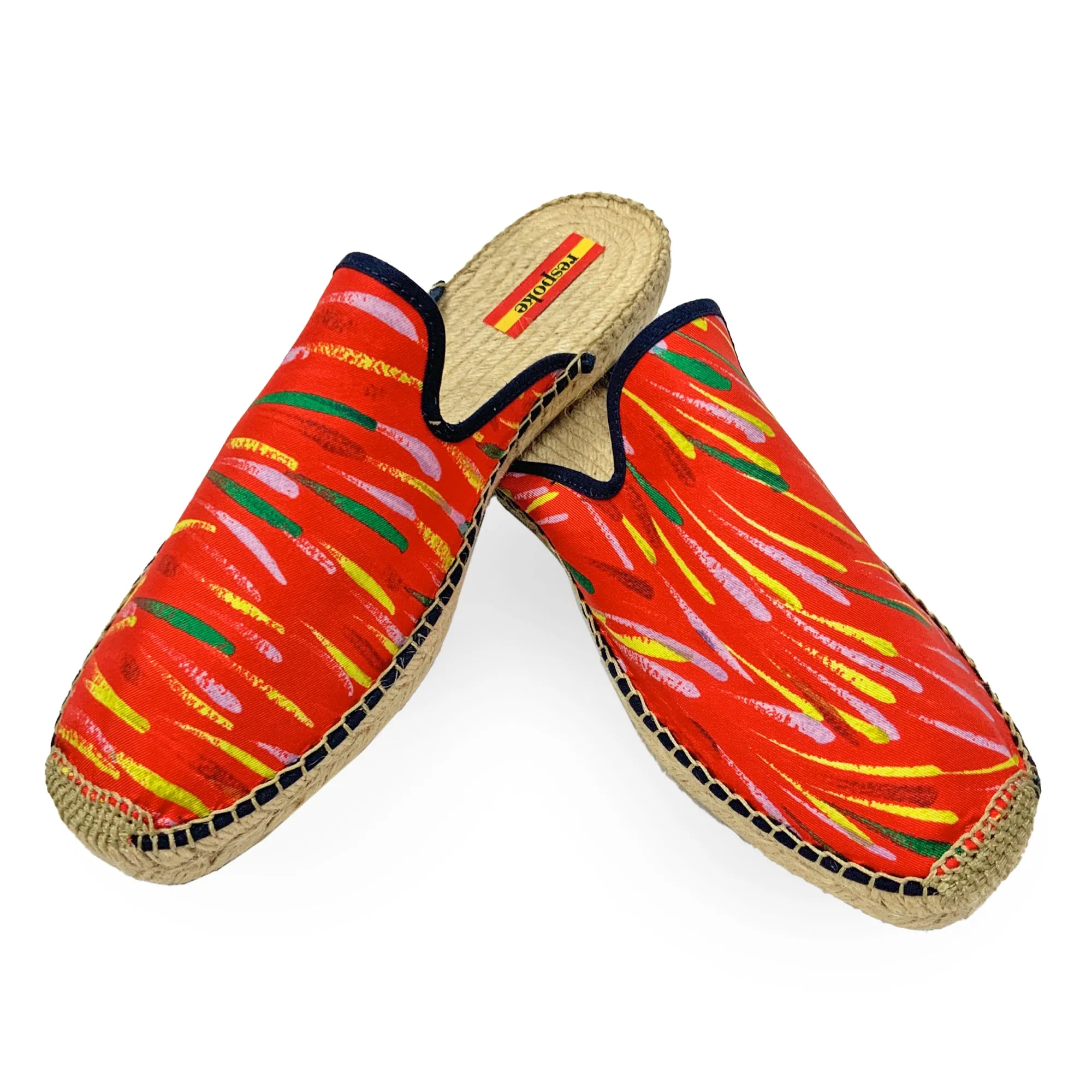 GLORIA Red Mule Espadrilles