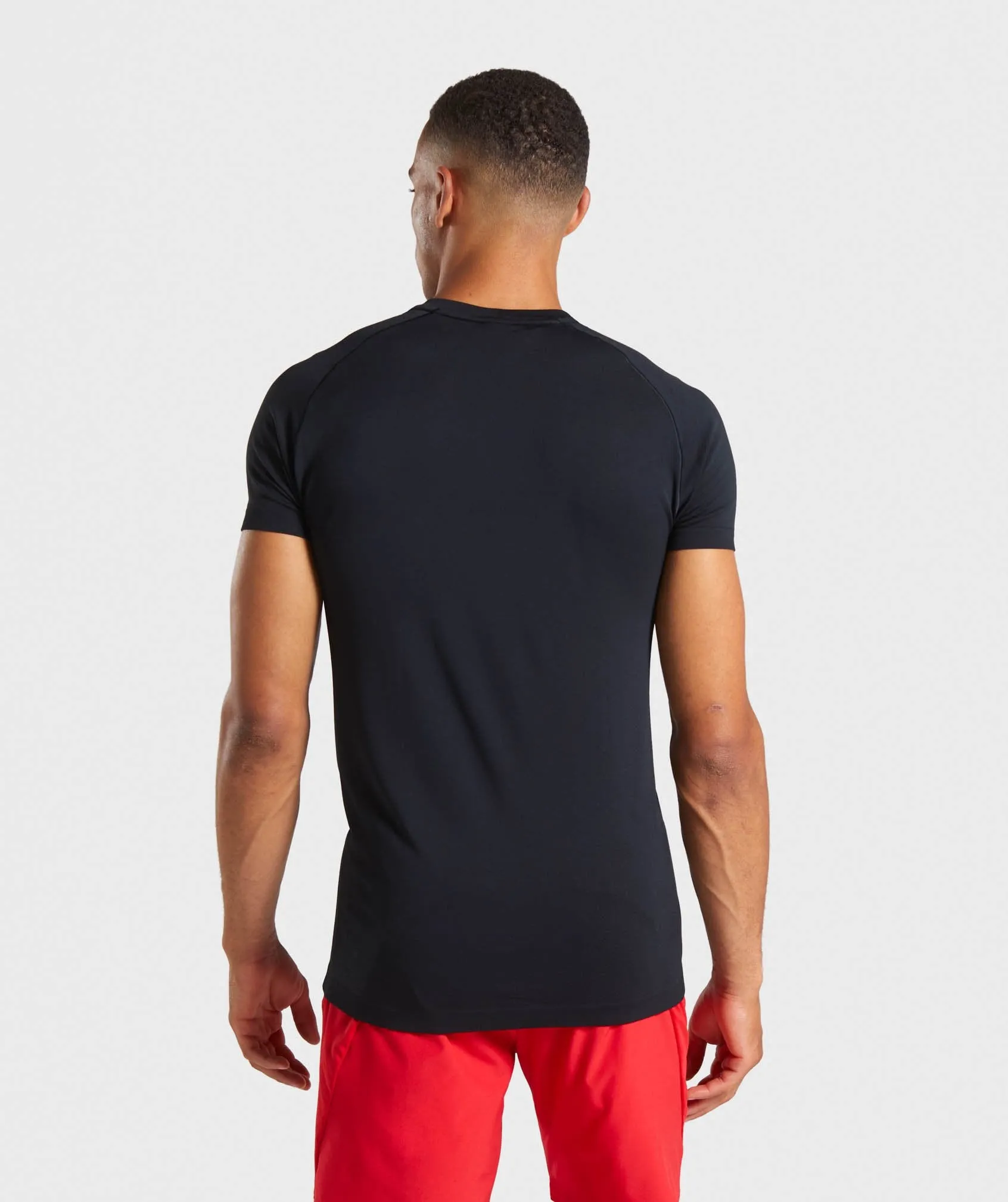 Gymshark Lightweight Seamless T-Shirt - Black