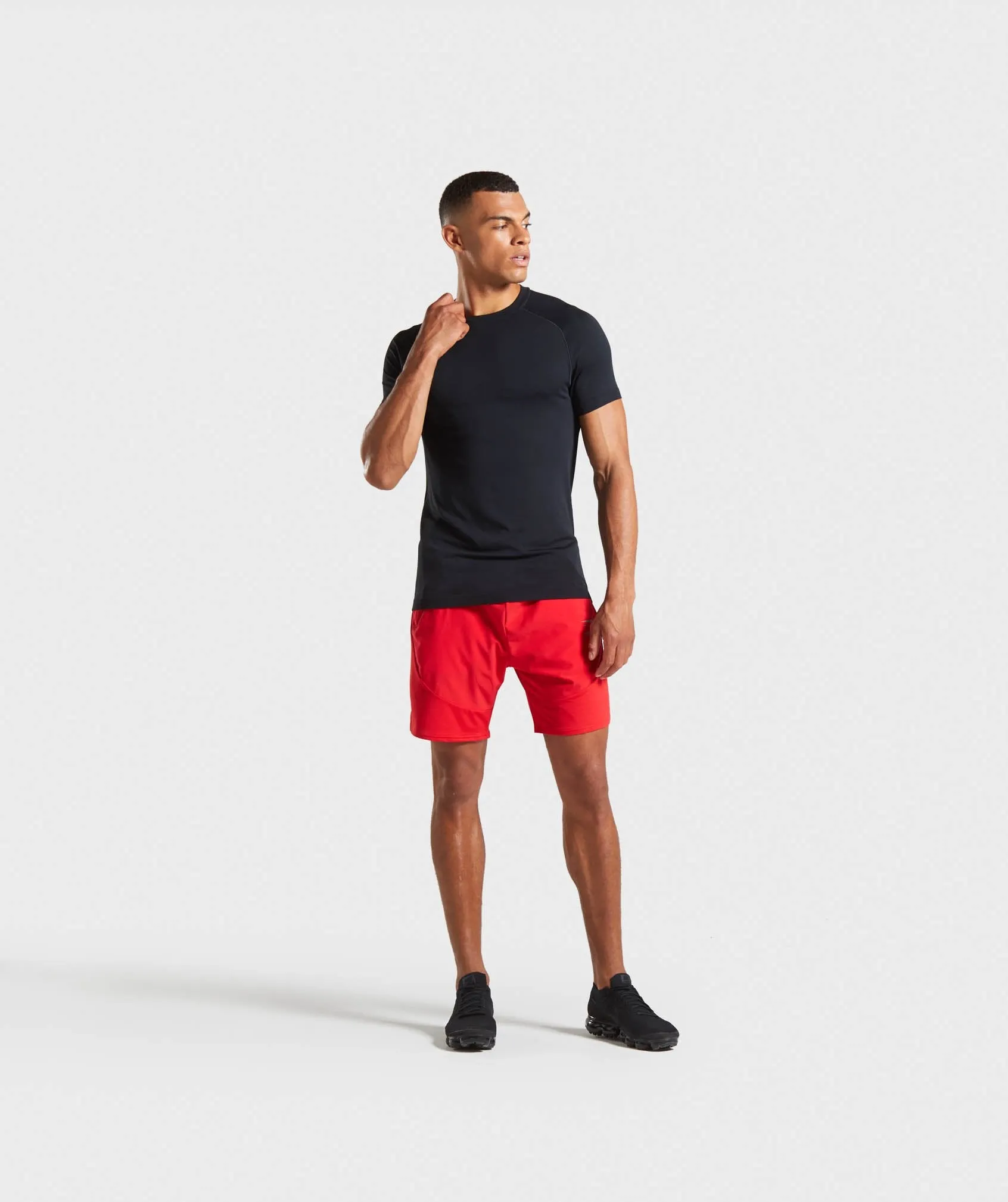 Gymshark Lightweight Seamless T-Shirt - Black