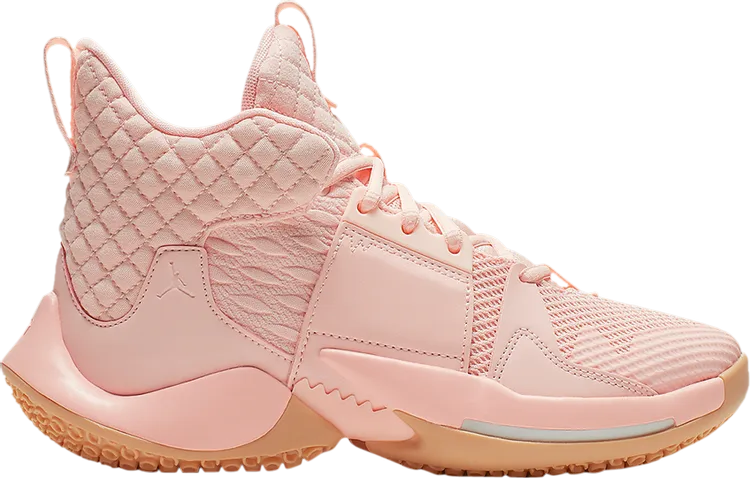 Jordan Why Not Zer0.2 GS Cotton Shot sneakers, pink