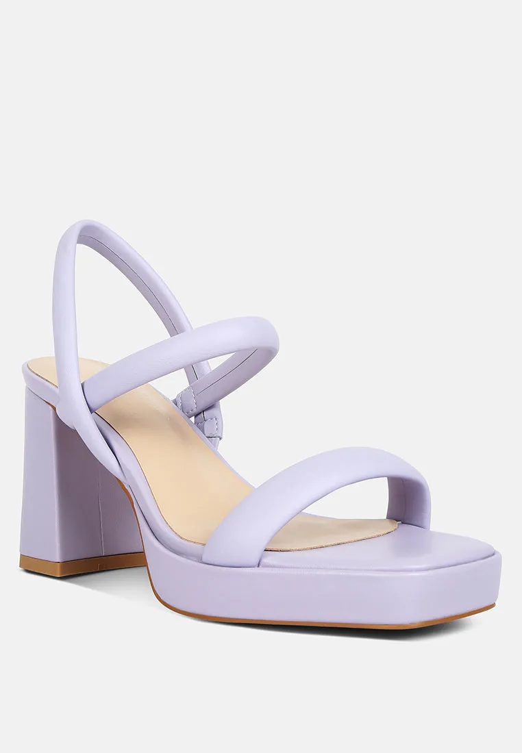 Joslyn Slingback Block Heel Sandals