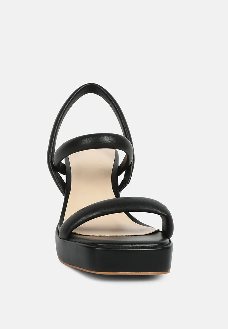 Joslyn Slingback Block Heel Sandals