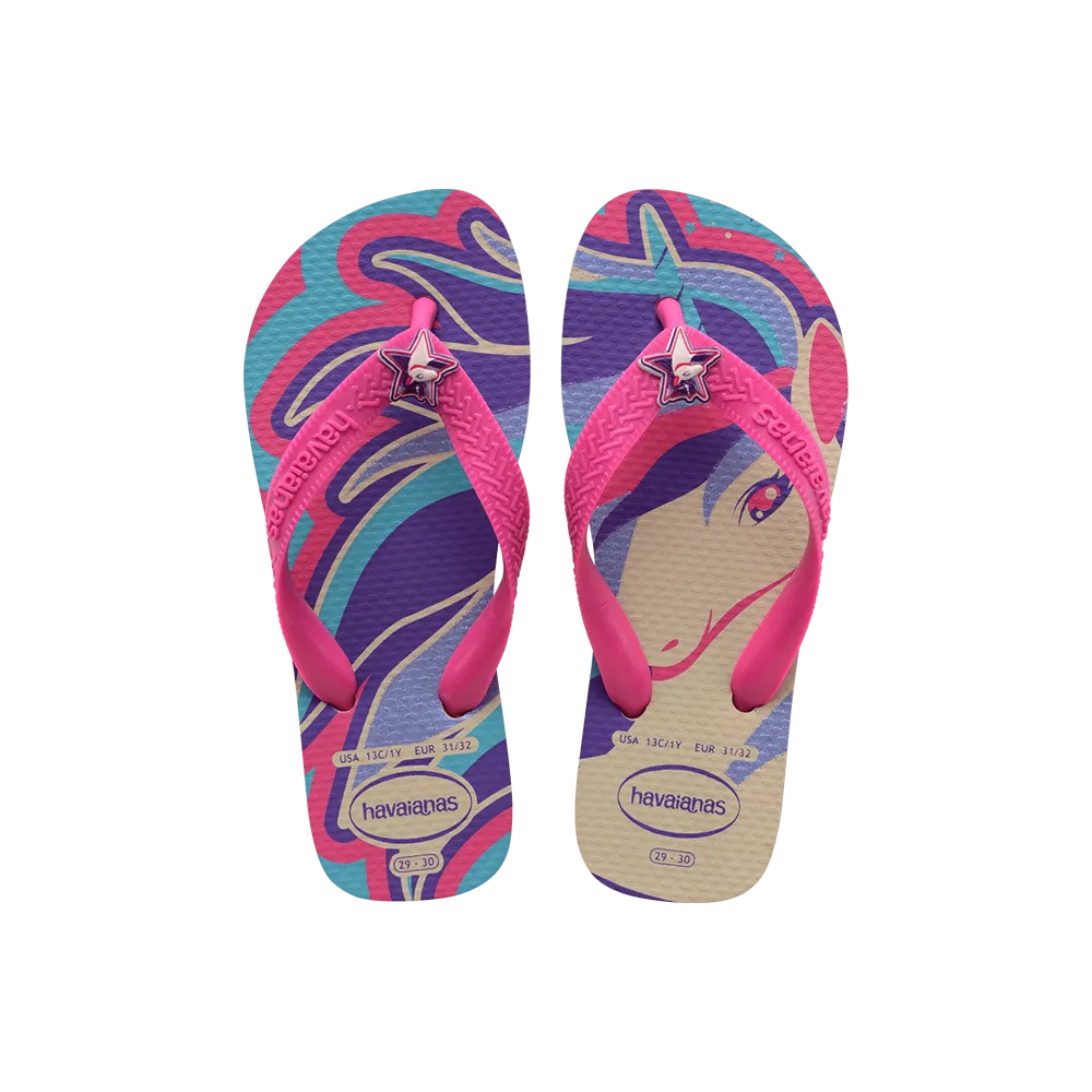 Kids Fantasy Flip Flops