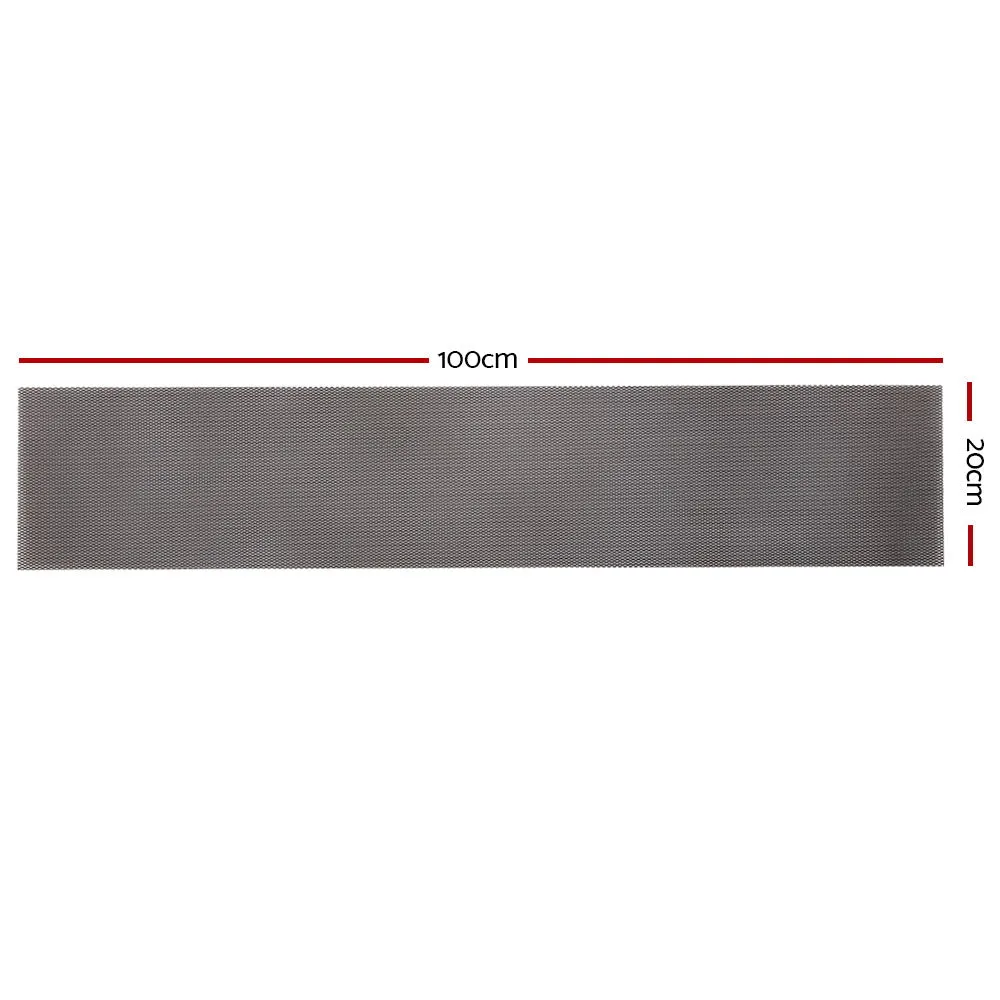 Lightweight Aluminium Mesh Gutter Guard 60M Set - Gardeon