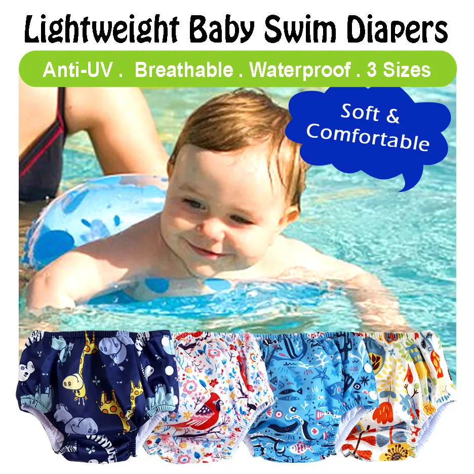 Lightweight Swim Diaper - Paradise