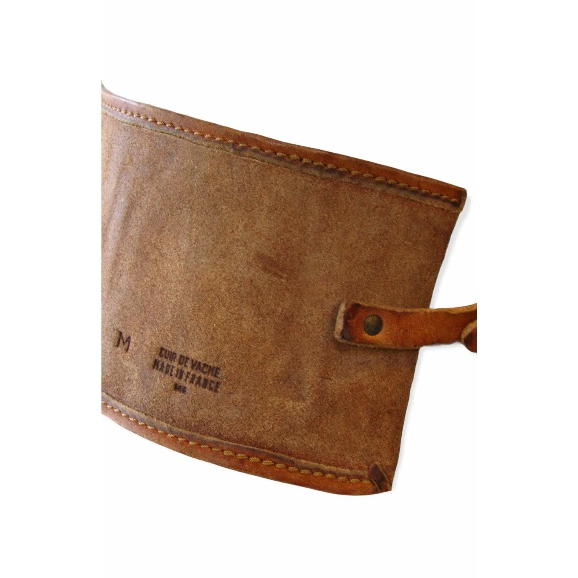 Maison Martin Margiela Brown Cuir de Vache Belt