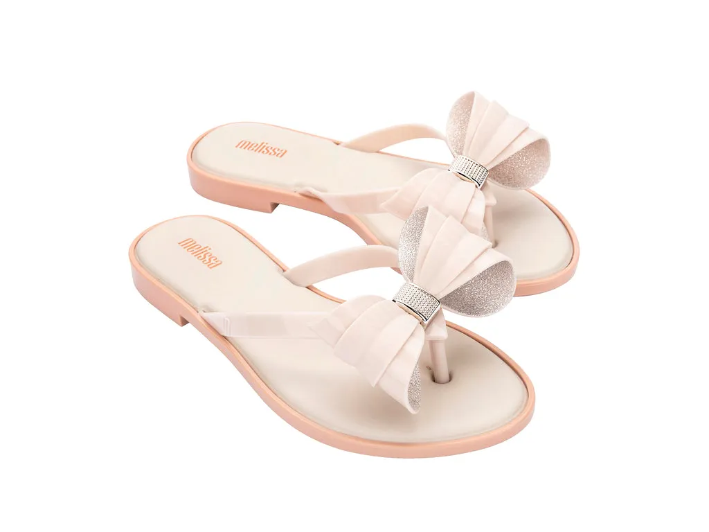 Melissa Flip Flop Slim V AD - Beige / Beige