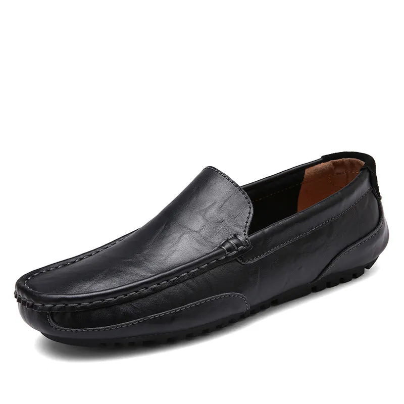 Men Loafers Slip On Formal Comfortable Soft Shoes