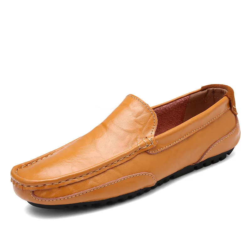 Men Loafers Slip On Formal Comfortable Soft Shoes