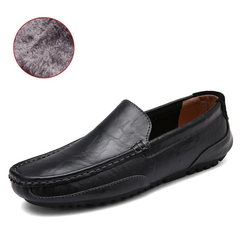 Men Loafers Slip On Formal Comfortable Soft Shoes