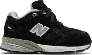 New Balance 990v3 Toddler 'Black' Sneakers, black