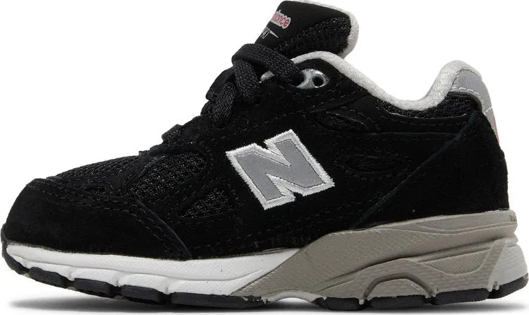 New Balance 990v3 Toddler 'Black' Sneakers, black