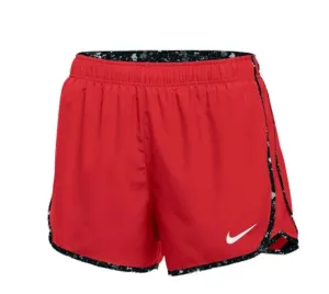 Nike Women's Dri-FIT Tempo Shorts - Red/Black, Large