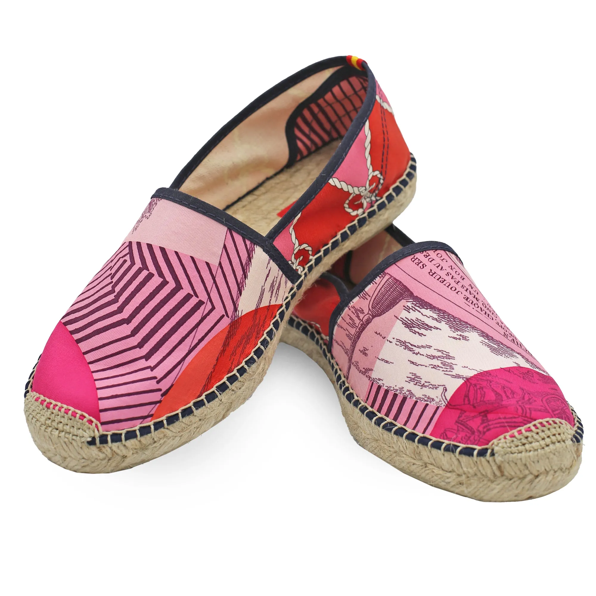 OMNIBUS CORDA Pink Classic Espadrilles