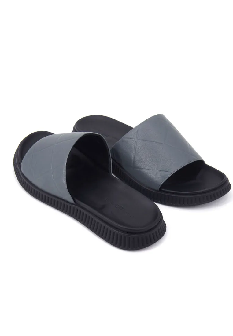 Rad Russel Slider Sandals - Grey