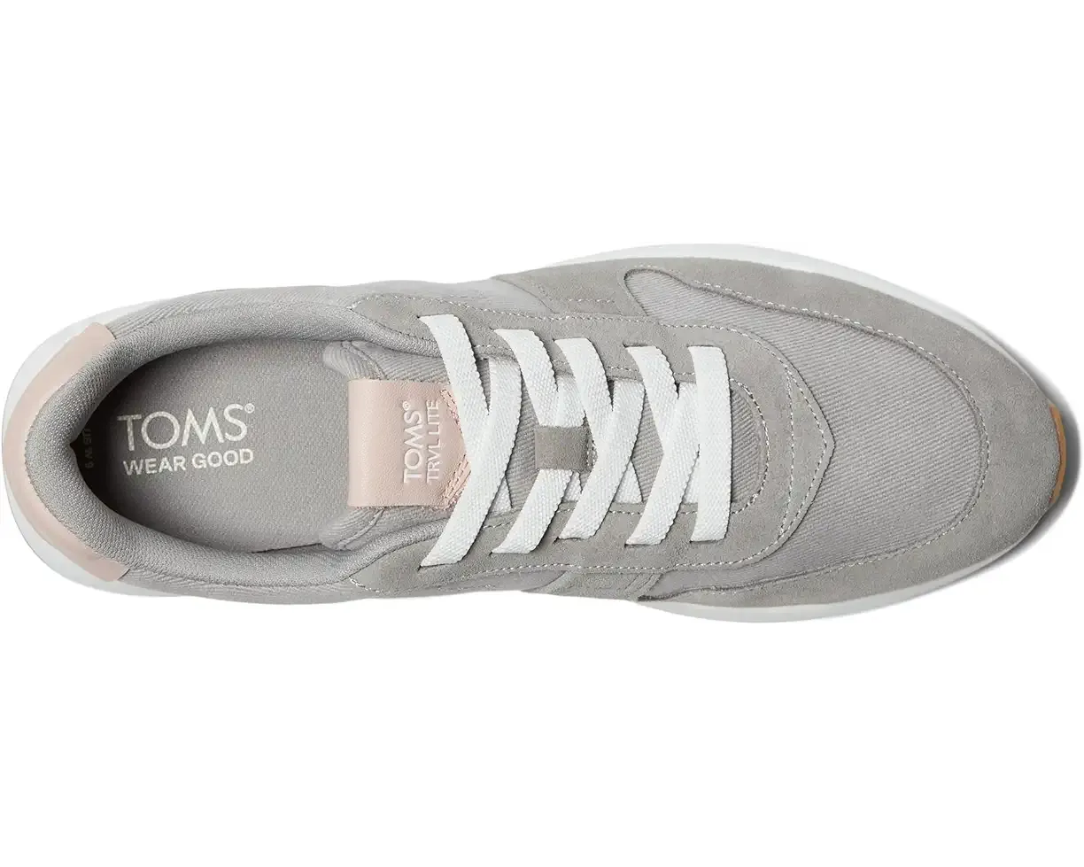 TOMS Trvl Lite Retro - Drizzle Grey Suede