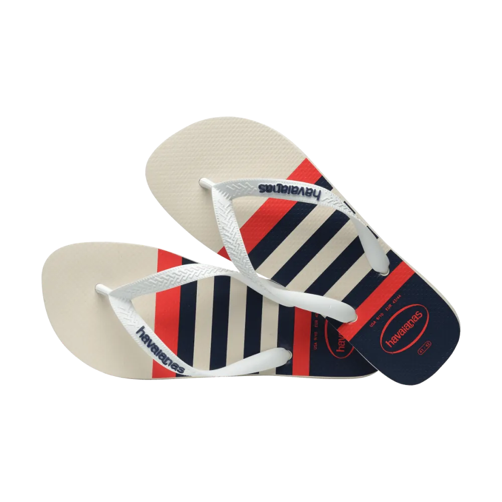 Top Nautical Flip Flops