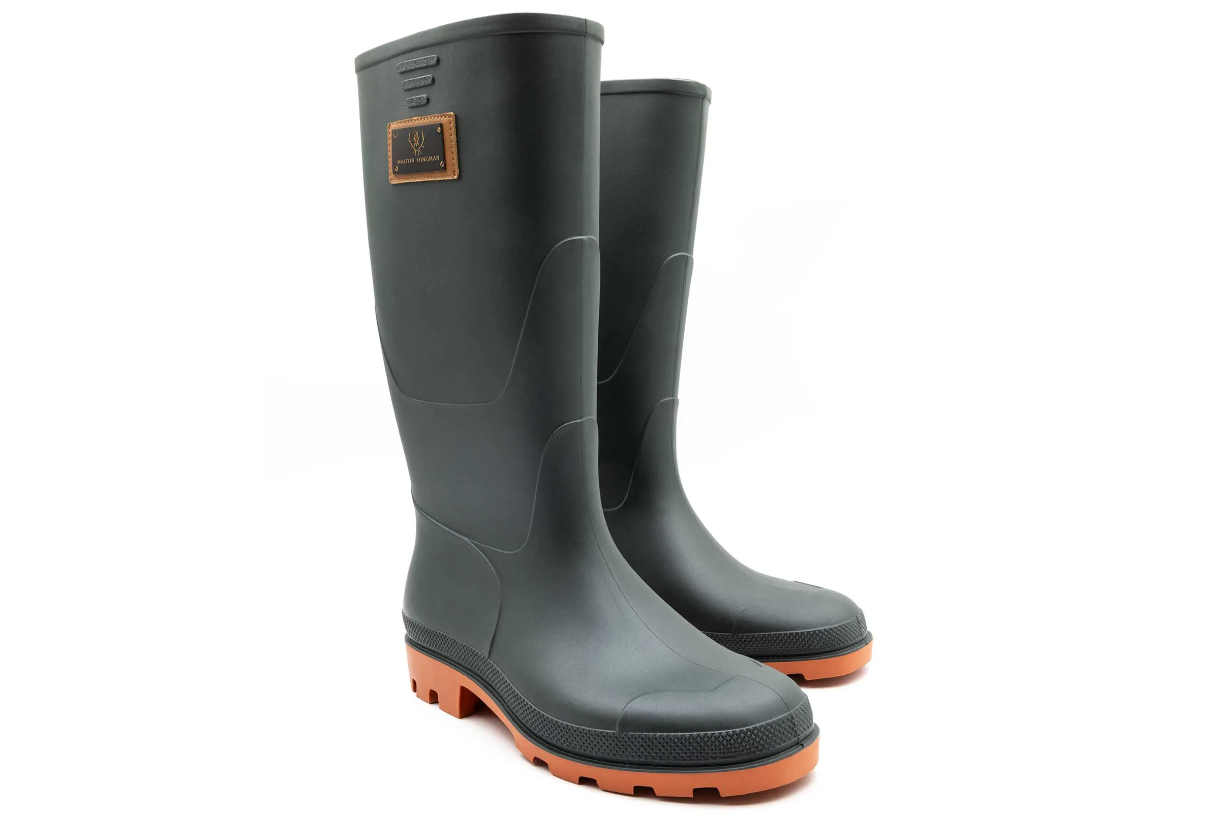 Wellington Waterproof PVC Boots - Evergreen