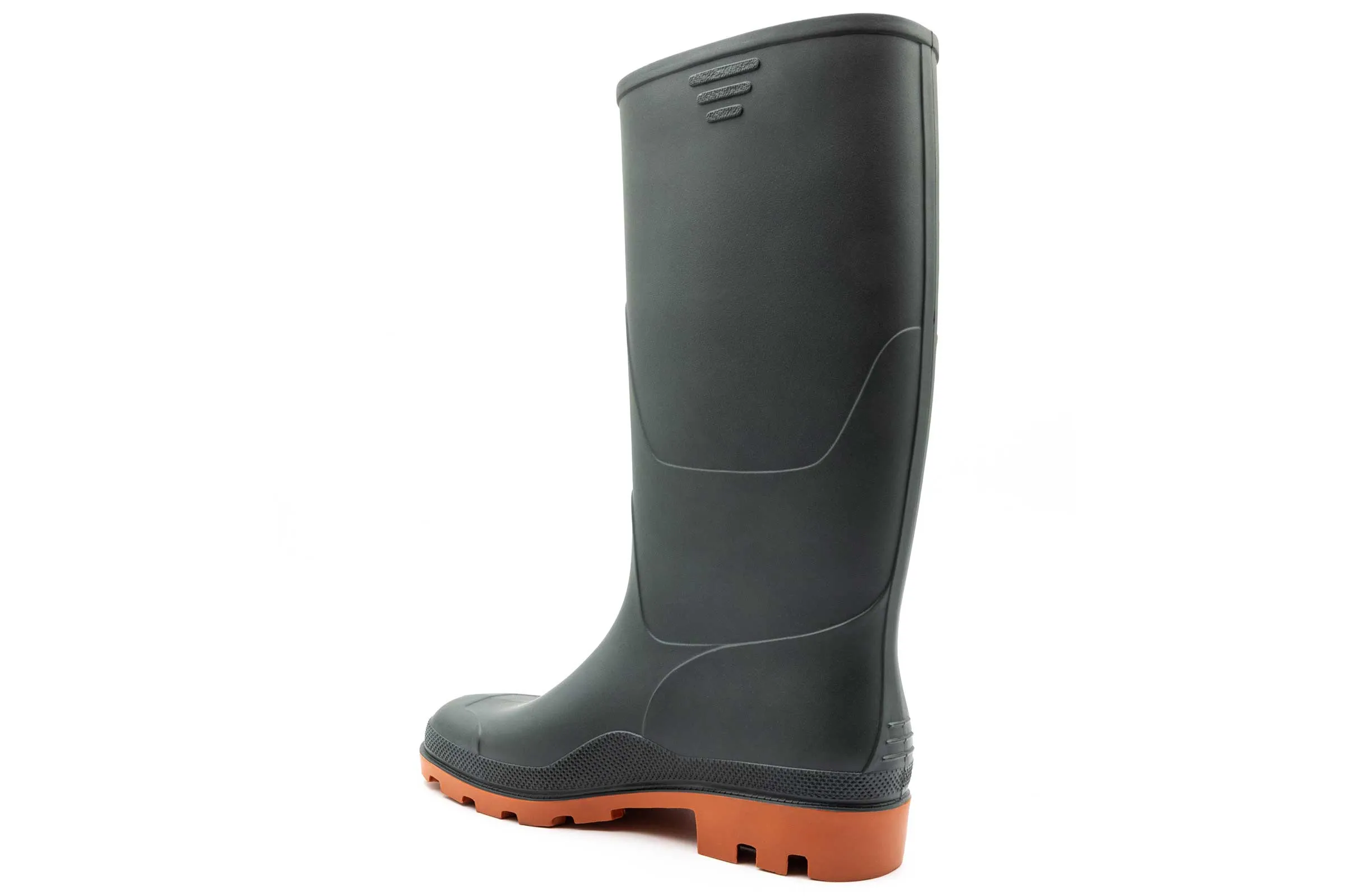 Wellington Waterproof PVC Boots - Evergreen